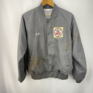 Vintage Hartwell Chicago Mercantile‎ Exchange Jacket Distressed Size 38-40